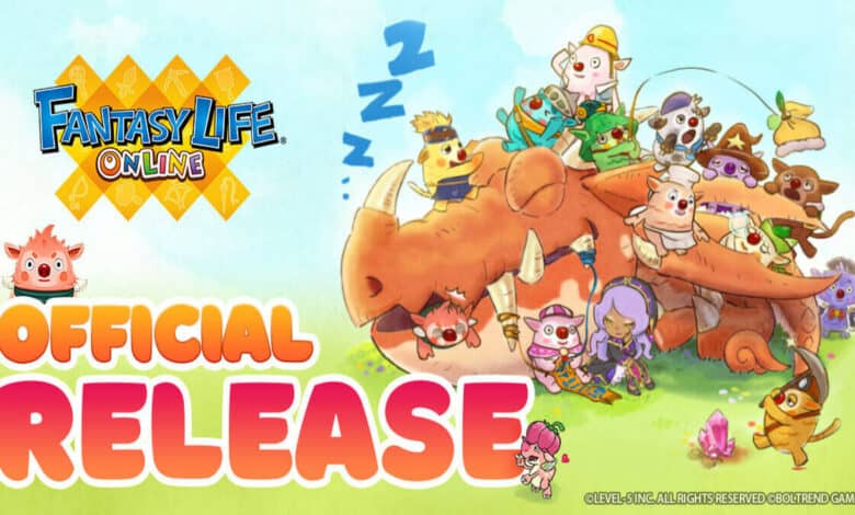 Fantasy Life Online is now available