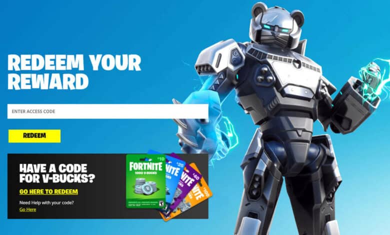 Fortnite Redeem Codes