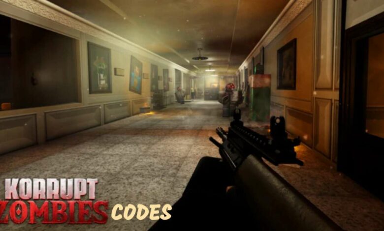 Korrupt Zombies Codes