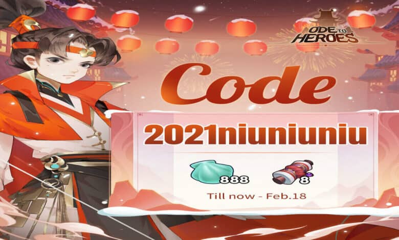 Ode To Heroes Gift Codes