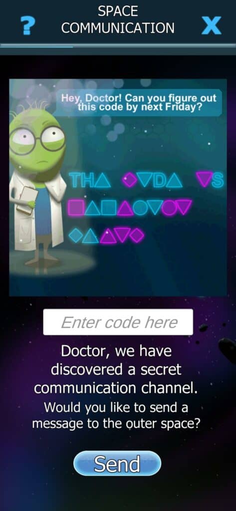 Redeem Bacterial Takeover Space Codes