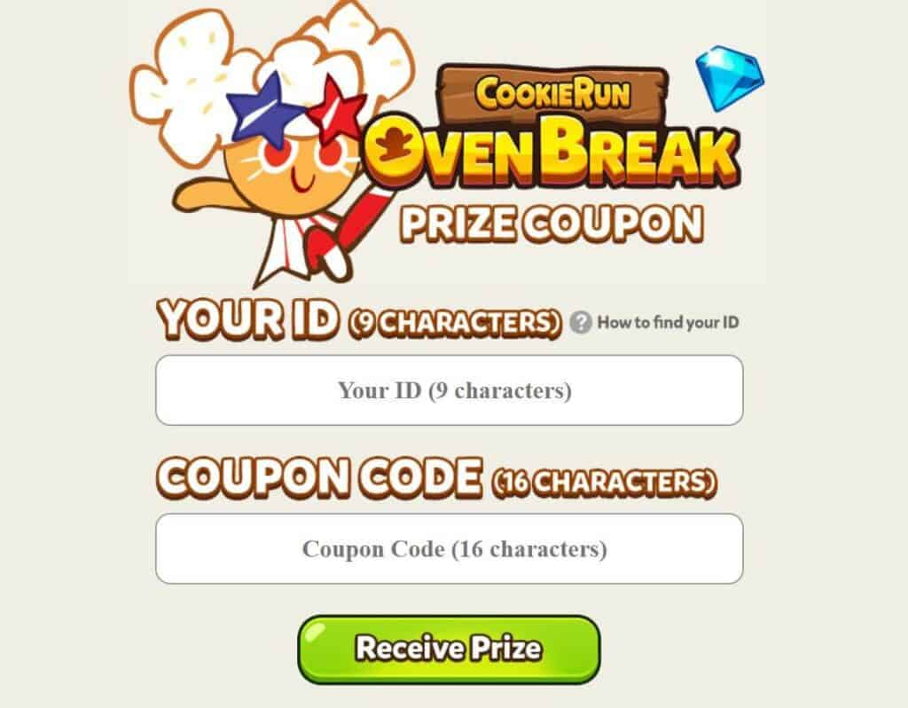 Redeem Cookie Run OvenBreak Codes