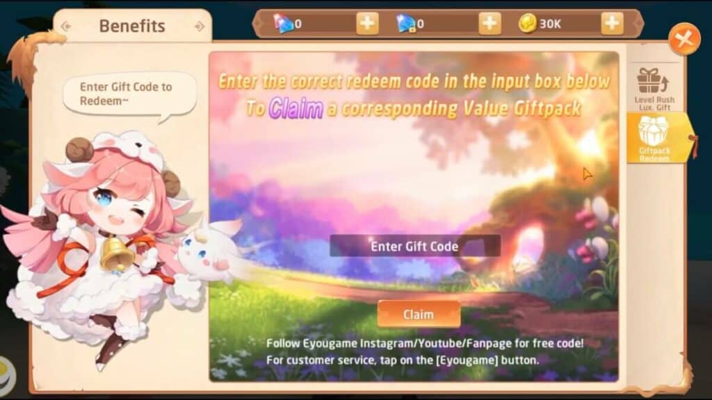 Redeem Gaia Odyssey Gift Codes