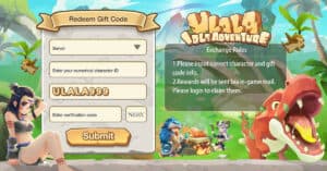 Redeem Ulala Codes