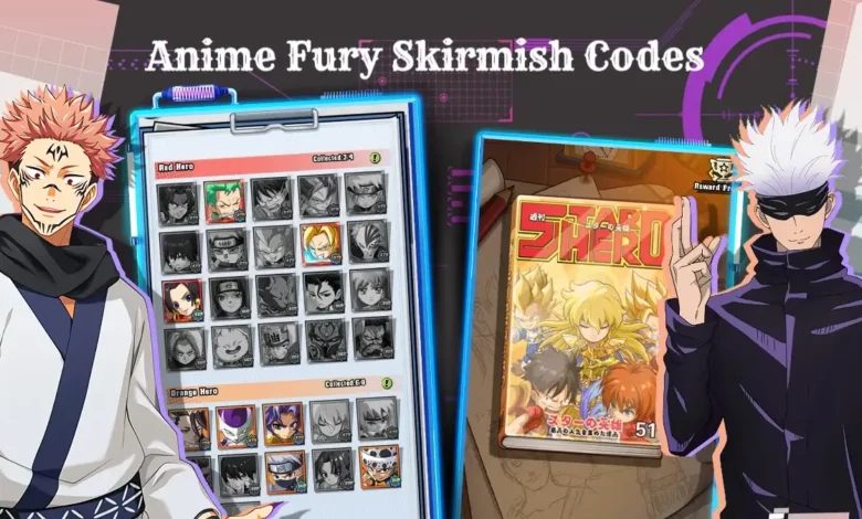 Anime Fury Skirmish Codes