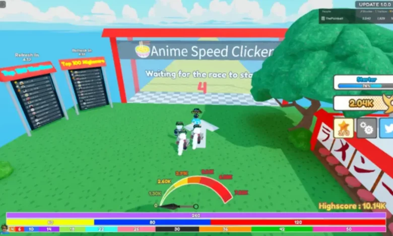 Anime Racing Clicker Codes