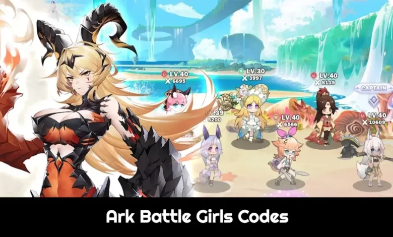 Ark Battle Girls Codes