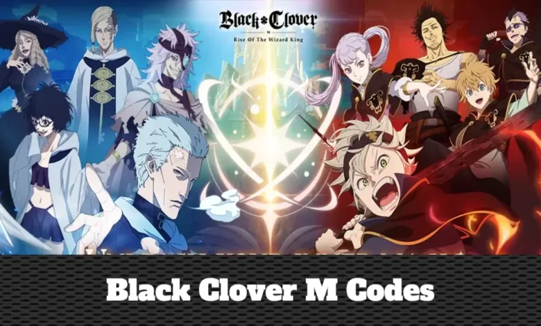 Black Clover M Codes