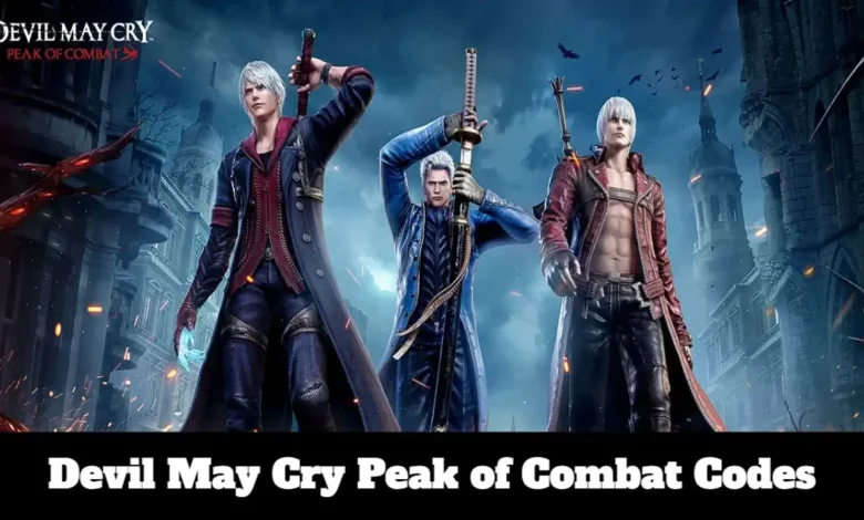 Devil May Cry Peak of Combat Codes