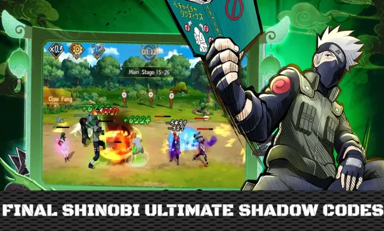 Final Shinobi Ultimate Shadow Codes