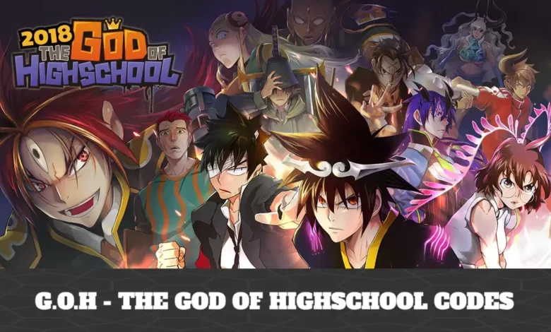 G.O.H - The God of Highschool Codes