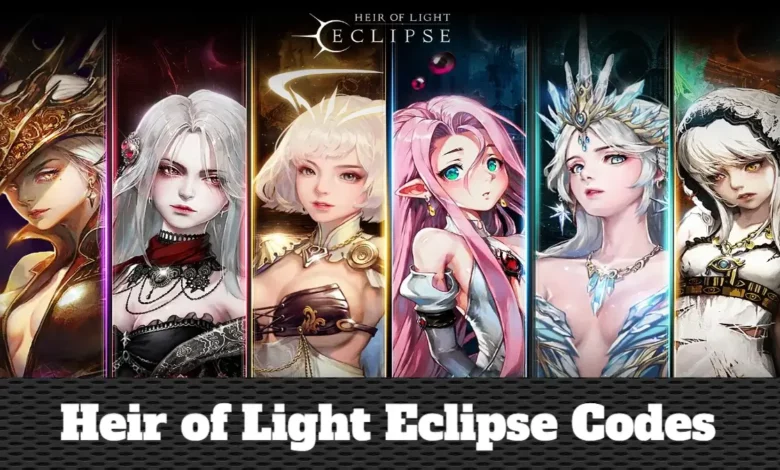 Heir of Light Eclipse Codes