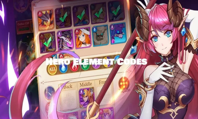 Hero Element Codes