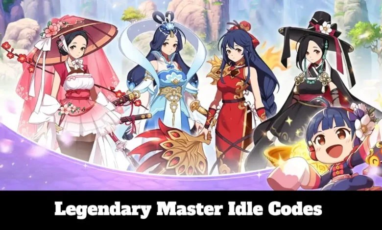 Legendary Master Idle Codes