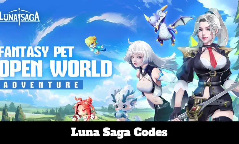 Luna Saga Codes