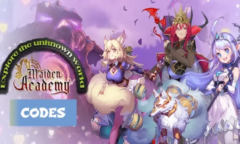 Maiden Academy Codes