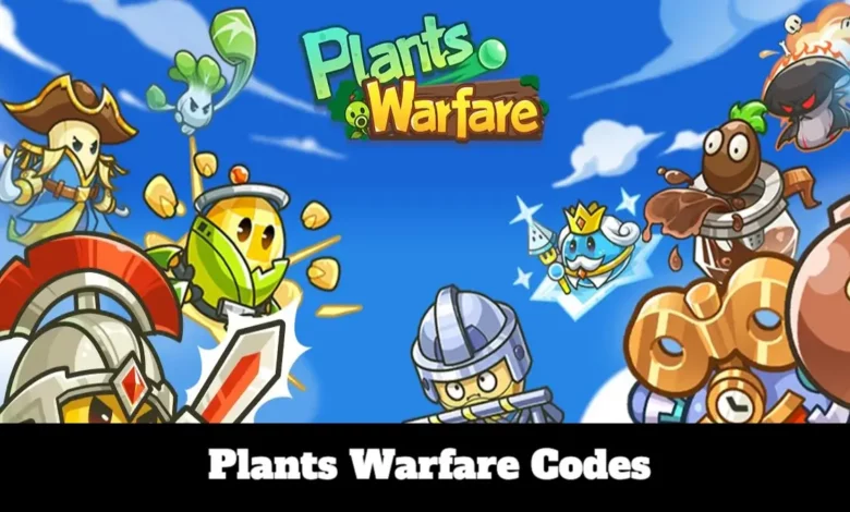 Plants Warfare Codes