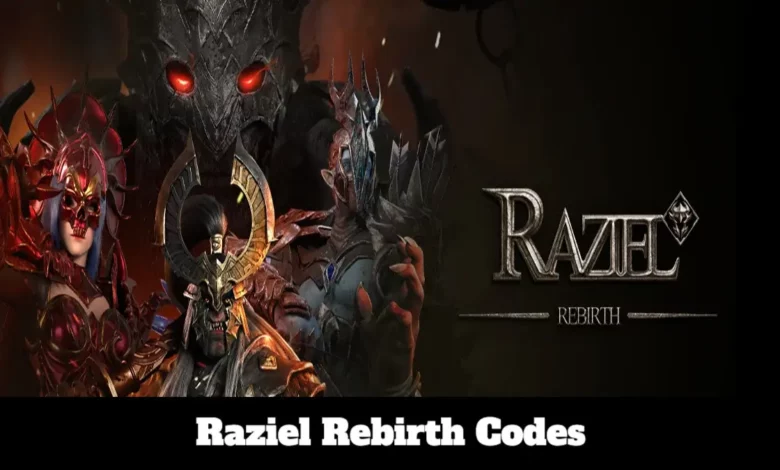 Raziel Rebirth Codes