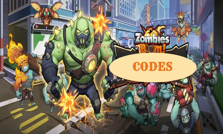 Zombies Boom Codes